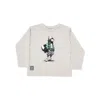 Mayoral Jersey Long-sleeved T-shirt With Print Kids In White