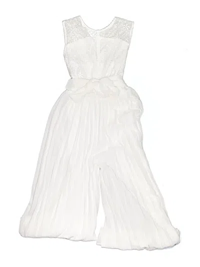 Pre-owned Mayoral Kids' Jumpsuit In White