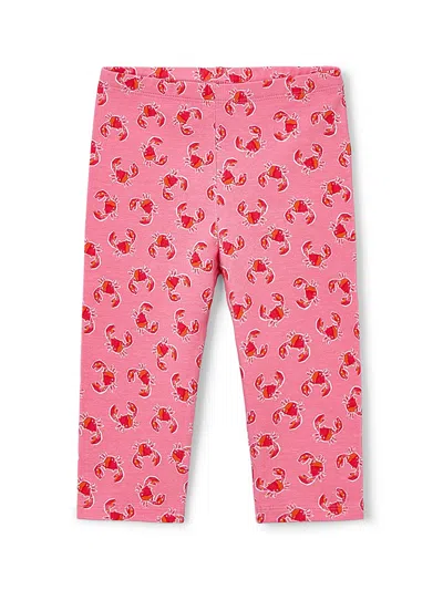 Mayoral Kids' Crab Leggings Red