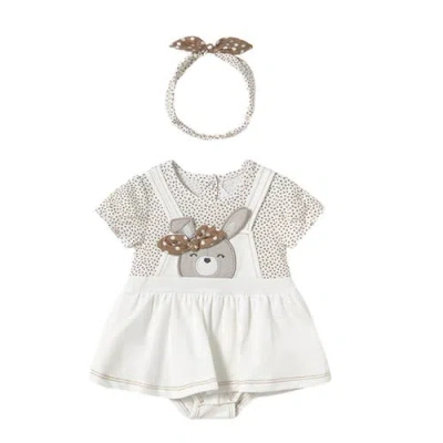 Mayoral Babies'  Knit Bunny Outfit Set
