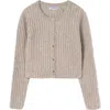 Mayoral Knit Cardigan In Neutral