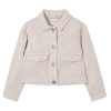 Mayoral Light Twill Jacket In Sand