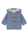 Mayoral Lined Knited Jacket In Blue