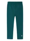 Mayoral Logo-detail Leggings In Green