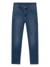 Mayoral Logo-patch Jeans In Blue