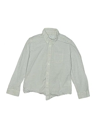 Pre-owned Mayoral Kids' Long Sleeve Button Down Shirt In Gray