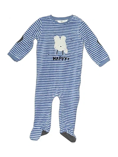 Pre-owned Mayoral Kids' Long Sleeve Onesie In Blue