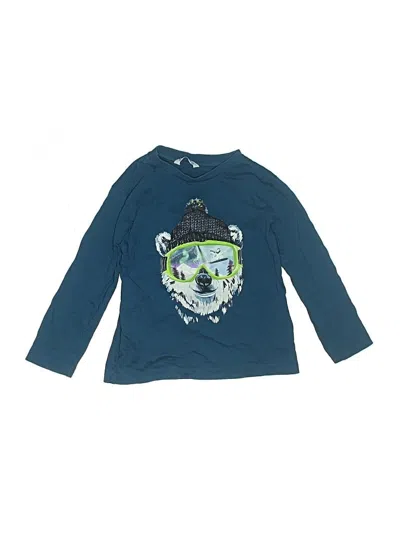 Pre-owned Mayoral Kids' Long Sleeve T-shirt In Blue