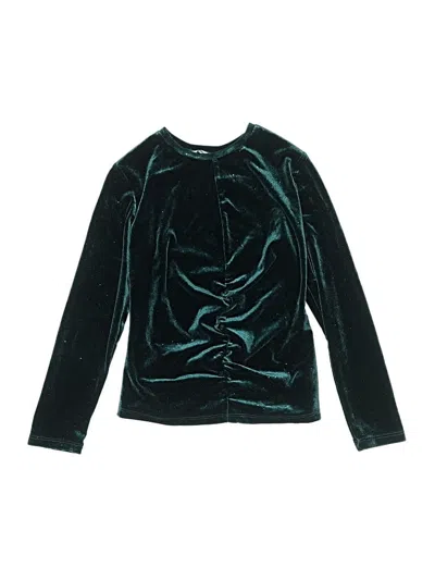 Pre-owned Mayoral Kids' Long Sleeve T-shirt In Teal