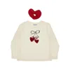 Mayoral Long-sleeved Cotton T-shirt Kids In Neutral