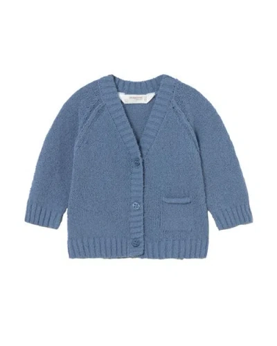 Mayoral Kids'  Maple Knitted Cardigan In Blue
