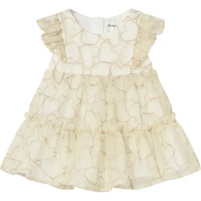 Mayoral Kids'  Merily Dress In Yellow