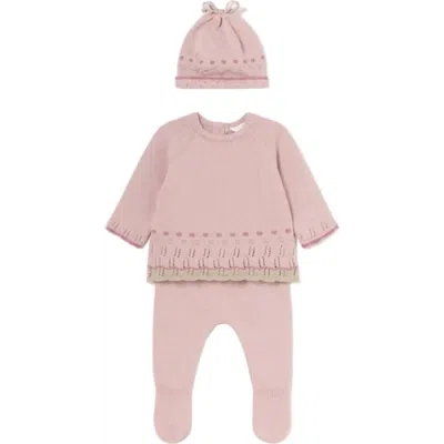 MAYORAL MAYORAL NEWBORN 3 PIECE KNIT SET