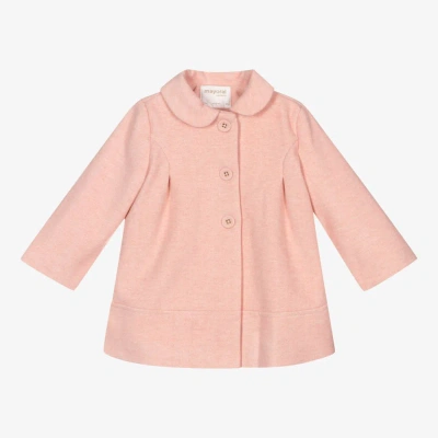 Mayoral Newborn Baby Girls Pink Coat