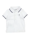 Mayoral Babies'  Newborn Boy Polo Shirt White Size 1 Cotton, Elastane