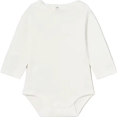 Mayoral Babies'  Newborn Turtleneck Bodysuit In White