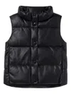 Mayoral Padded Sleeveless Jacket In Black