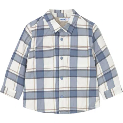 MAYORAL MAYORAL PLAID OVERSHIRT