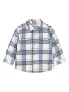 Mayoral Plaid Shirt In Blue