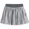 Mayoral Pleated Skirt In Silver