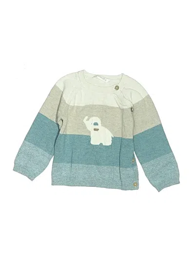 Pre-owned Mayoral Babies' Pullover Sweater In Blue