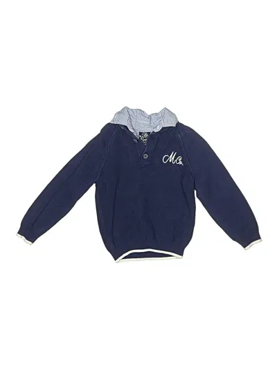 Pre-owned Mayoral Kids' Pullover Sweater In Blue