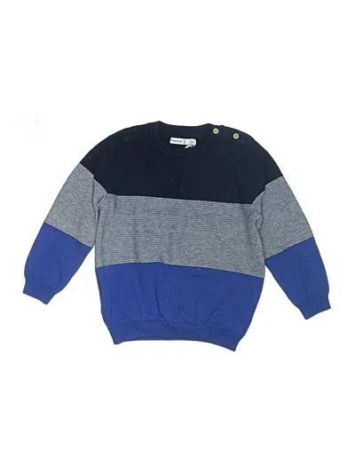 Pre-owned Mayoral Kids' Pullover Sweater In Blue