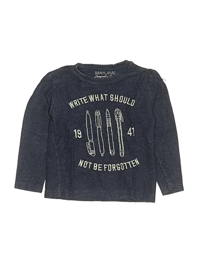 Pre-owned Mayoral Kids' Pullover Sweater In Blue