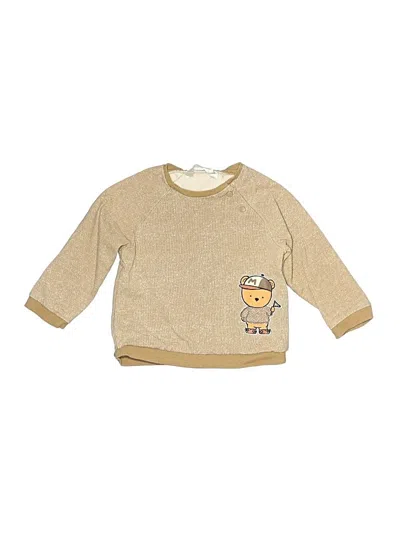 Pre-owned Mayoral Babies' Pullover Sweater In Gold