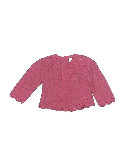 Pre-owned Mayoral Babies' Pullover Sweater In Pink