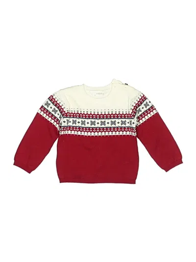 Pre-owned Mayoral Babies' Pullover Sweater In Red
