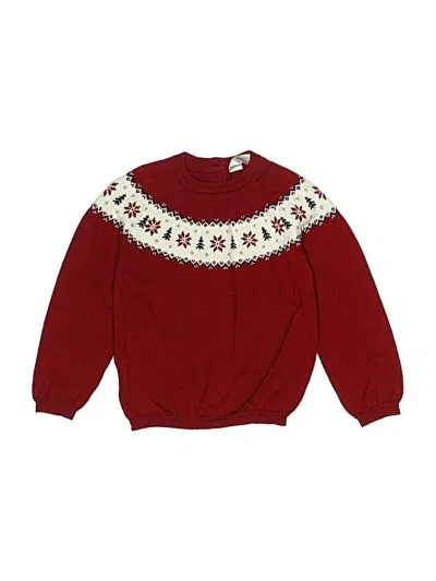 Pre-owned Mayoral Babies' Pullover Sweater In Red