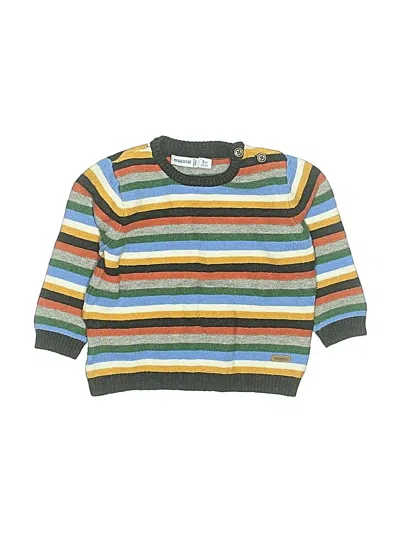 Pre-owned Mayoral Babies' Pullover Sweater In Yellow