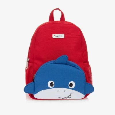 Mayoral Kids' Red Shark Backpack (26cm)