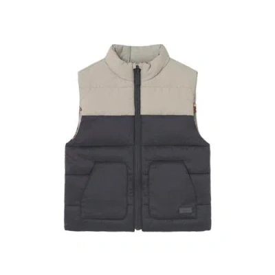 Mayoral Babies'  Reversible Vest In Black