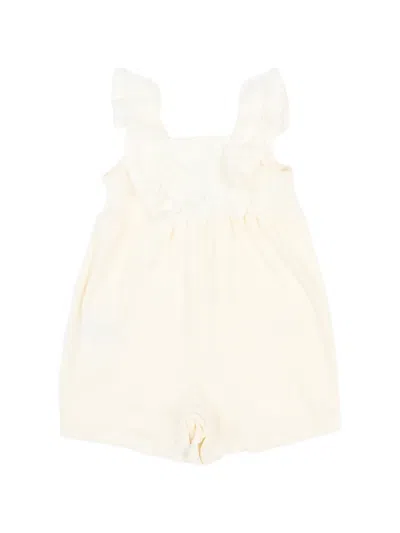 Mayoral Babies' Ruffled-detail Shorties In White