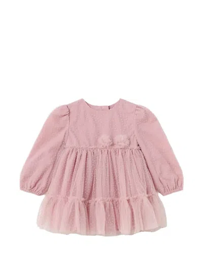 Mayoral Babies' Ruffled Dress In Pink
