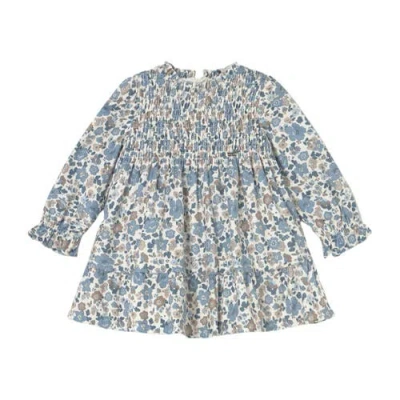 Mayoral Kids'  Ruffled Velvet Dress In Multi