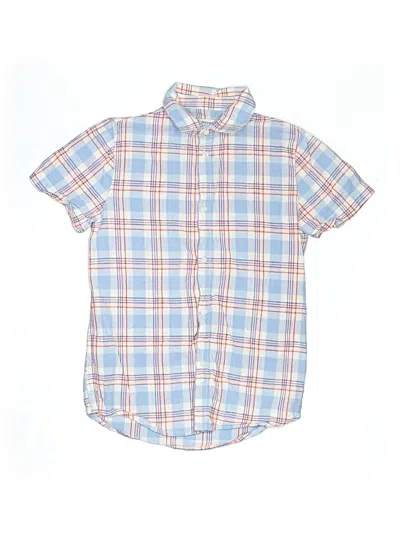 Pre-owned Mayoral Kids' Short Sleeve Polo Shirt In Blue