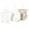 Mayoral Shorts 3 Piece Set In Beige