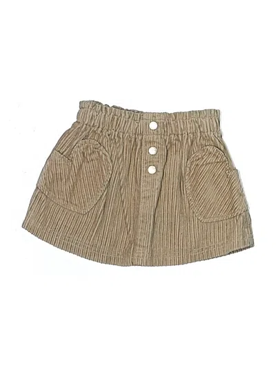 Pre-owned Mayoral Babies' Skirt In Tan