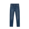 Mayoral Logo-patch Jeans In Blue