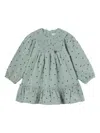 Mayoral Baby Fleck Dress In Green