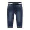 Mayoral Jogger Stretch-cotton Jeans In Blue