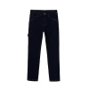 Mayoral Stitched Straight Jeans In Blue