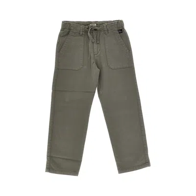 Mayoral Kids' Stretch Cotton Pants In Black