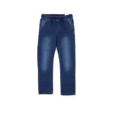 Mayoral Stretch Denim 'jogger' Pants Kids In Blue