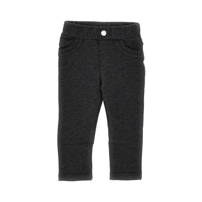 Mayoral Stretch Jersey Pants Kids In Black