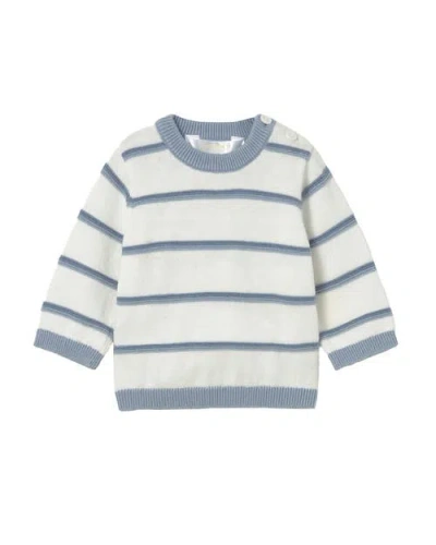 Mayoral Kids'  Striped Sweater In Multi