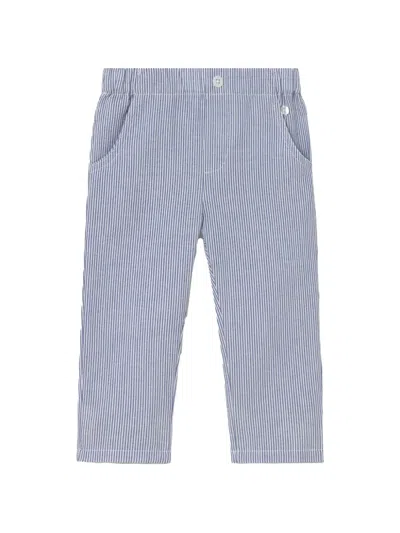 Mayoral Babies' Striped Trousers In Blue